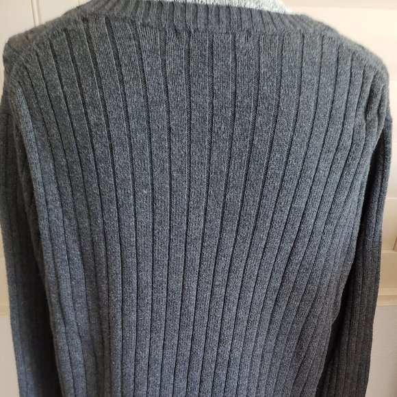 Merona Mens Gray Sweater Large - Picture 2 of 4
